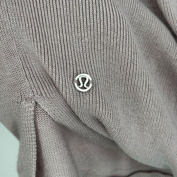 Lululemon Bring It Backbend Sweater Pink Size 4 - Picture 9 of 10